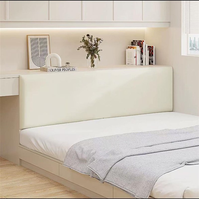 榻榻米墙围软包贴墙自粘无床头靠垫儿童房防撞炕围贴大靠背垫定制