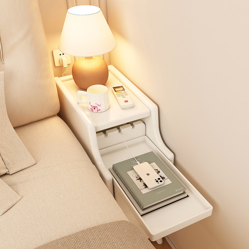 床头柜小型实木超极窄迷你夹缝柜置物架简约现代小边几收纳柜边柜,住宅家具,床头柜,淘宝优惠券,粉丝福利购,淘宝优惠卷