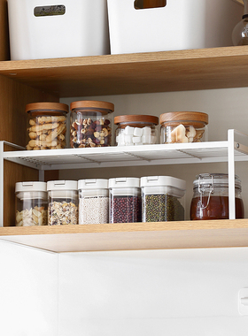 厨房铁艺分层置物架多层收纳架锅架碗架储物架调味料架66141