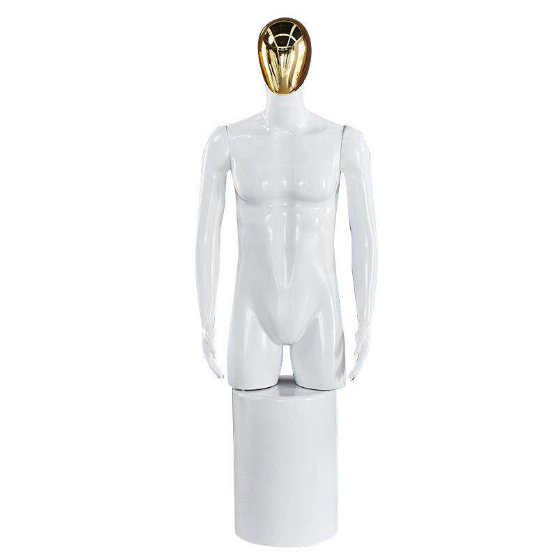 男半身模特带腿服装店展示台打板设计塑料男模人体,模型,人台假人