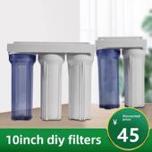 厨房净水器家用 自来水纯水机净水机滤瓶滤芯 10寸三级前置过滤器
