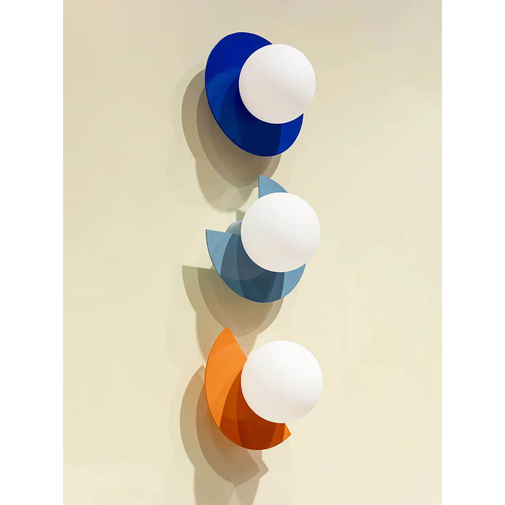 儿童房卧室壁灯床头灯男女孩客厅可爱背景墙装饰创意彩色糖果壁灯