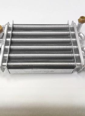 中性燃气壁挂式锅炉主热交换器双套管机主热交换器铜纯铜高效