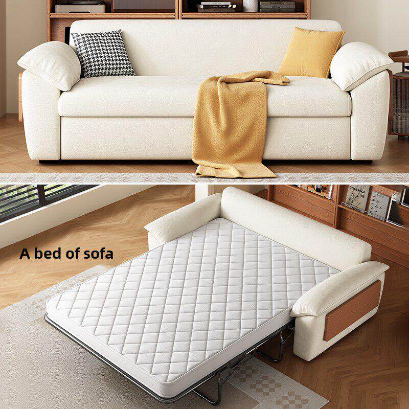 2025新型沙发床可折叠床垫两用小公寓多功能客厅双人书房办公室