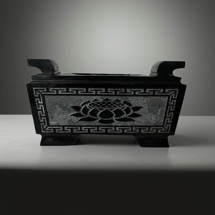 精品石雕香炉顺丰包邮坟地室外青石公墓喷花长方形石头汉白玉摆件