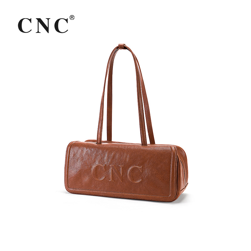 CNC复古植鞣法棍保龄球包包