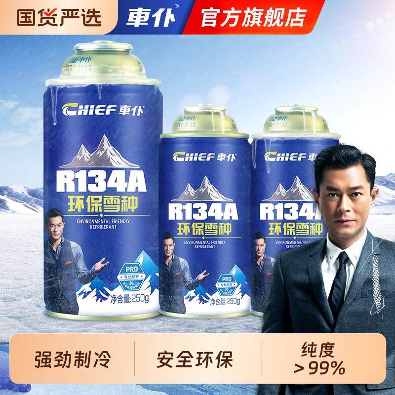 车仆R134a汽车空调制冷剂环保工具加氟套装雪种冷媒