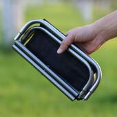 户外铝合金折叠凳子便携式 钓鱼凳小马扎露营板凳轻便折叠凳