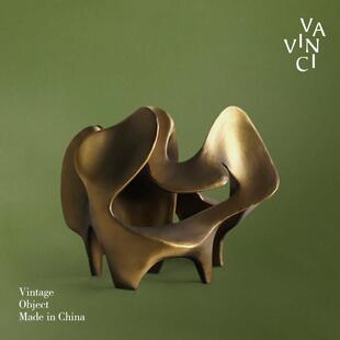 范琦现代创意新中国风裁剪金饰高端家居客厅酒柜办公室桌面陈设