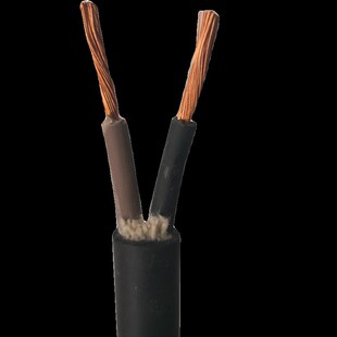 郑州三厂铜芯软电缆线2芯1.5/2.5/3芯4/6平国标橡胶电线零卖10米
