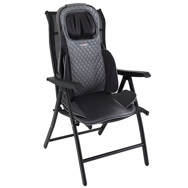 贝科莱按摩垫专用折叠椅钢铁帆布椅沙滩椅按摩休闲椅