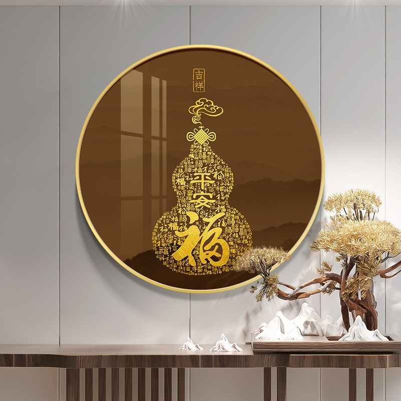 3d圆形艺术玻璃装饰屏风隔断磨砂双面效果彩绘透光玻璃天花