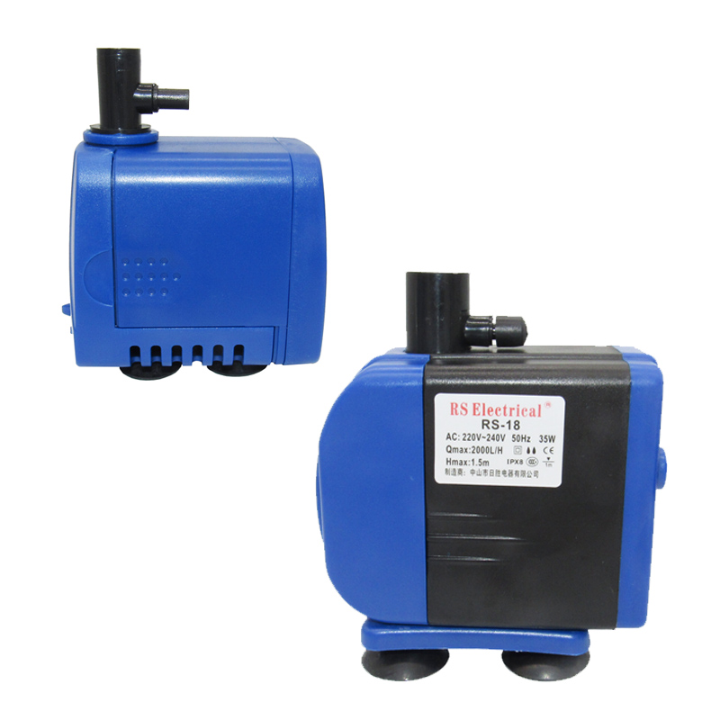日胜推荐RS06 038系列多功能三合一潜水泵底滤循环泵静音泵冷水