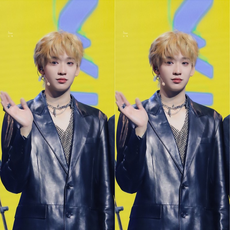 春秋时尚舞台演出跳舞走秀艺考发型师美发造型主持皮质PU西服9090