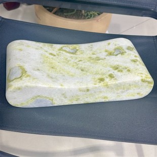 玉石硬枕睡眠枕头蓝田玉枕头实心玉枕老人都喜欢的枕头