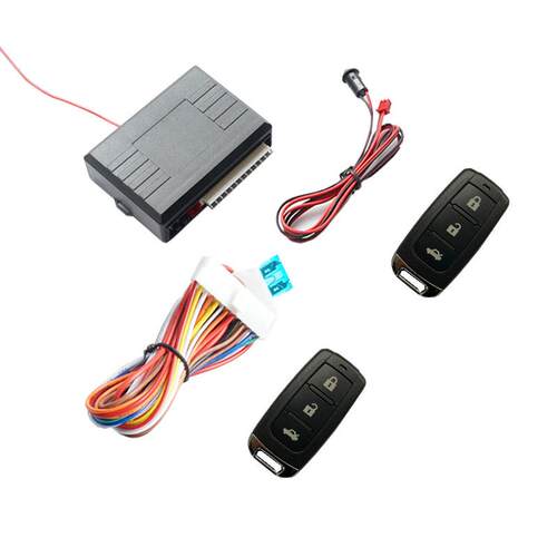 12V通用型汽车免钥匙进入中控锁系统遥控开启后备箱 keylessEntry