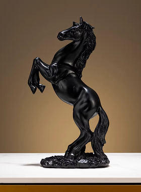 德国高端办公室马到成功桌面摆件
