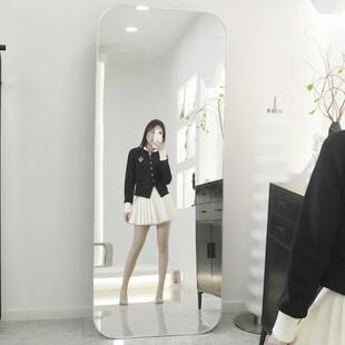 丽美特圆角高清调节瘦身 全身落地镜网红ins两用服装道具