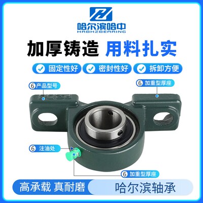 铸钢外球面带座轴承UCP305 306 307 308 309 310 311 312 固定座