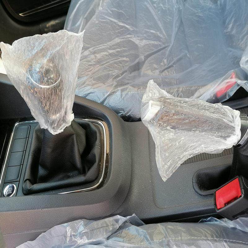 汽车维修保养一次性方向盘套保护套防污一次性塑料把套1000个包邮