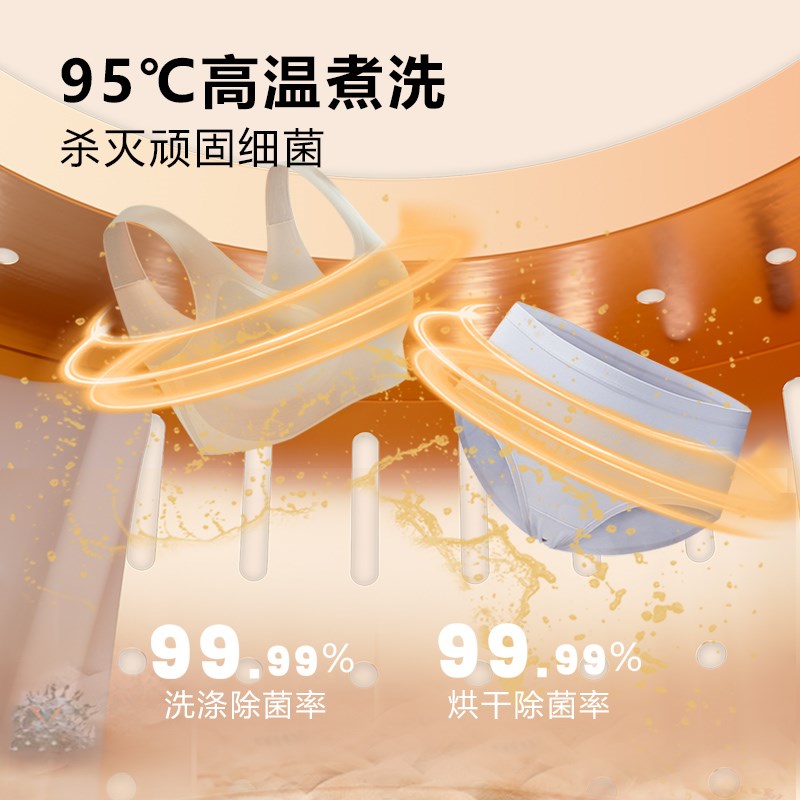 米粉甄选新壁挂式婴儿内衣裤洗脱烘一体迷你小型全自动滚筒洗衣机