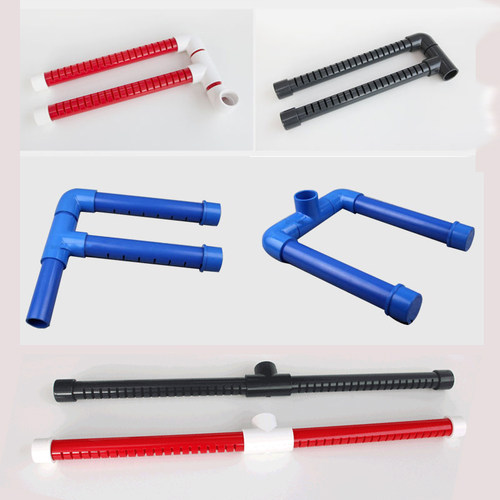 鱼缸雨淋管套件口字型雨淋管底滤出水管件滴流管三通弯头雨淋管