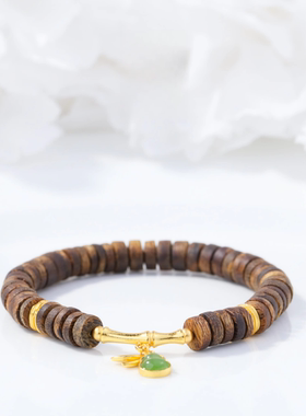 【闹妈甄选】美伢【玉清】沉香高油老料直切珠手串CX23SL10044J