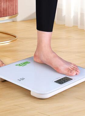体重减计家用电子专秤体重计B2218自发电肥用准耐用男女加大精秤