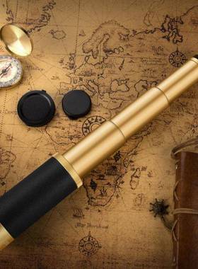 用单筒船望远镜伸缩式可可携MFHD8式高倍高清微光视接三脚架手机