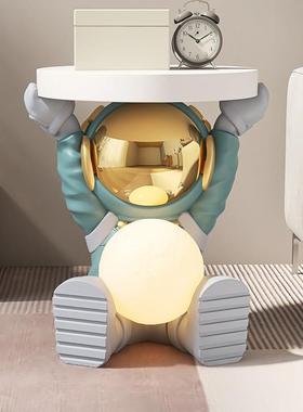 收太空宇航AN89360员客厅落地摆件发旁床头柜托盘人纳家居饰品沙