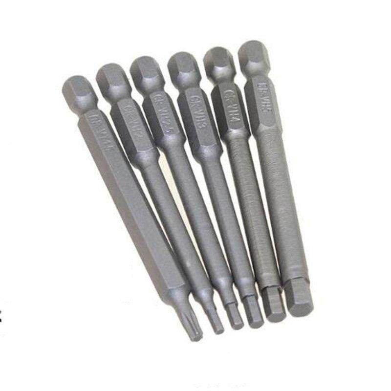 加WUE长5咀0PC螺丝批套装 批头批接花杆套组套U型十字一字梅批筒