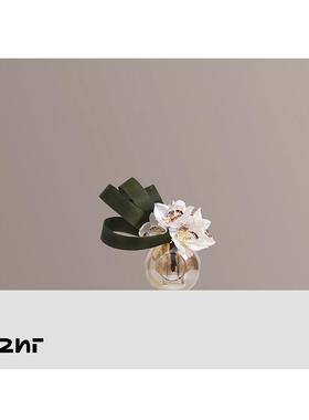 代轻奢琉璃手现工小花 艺缤纷酒 样板间店洽谈区HBJ76桌面摆件