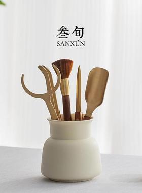 茶轻奢高档茶道六子君套装家用茶配桌工具用品大全功夫具LJZ-299