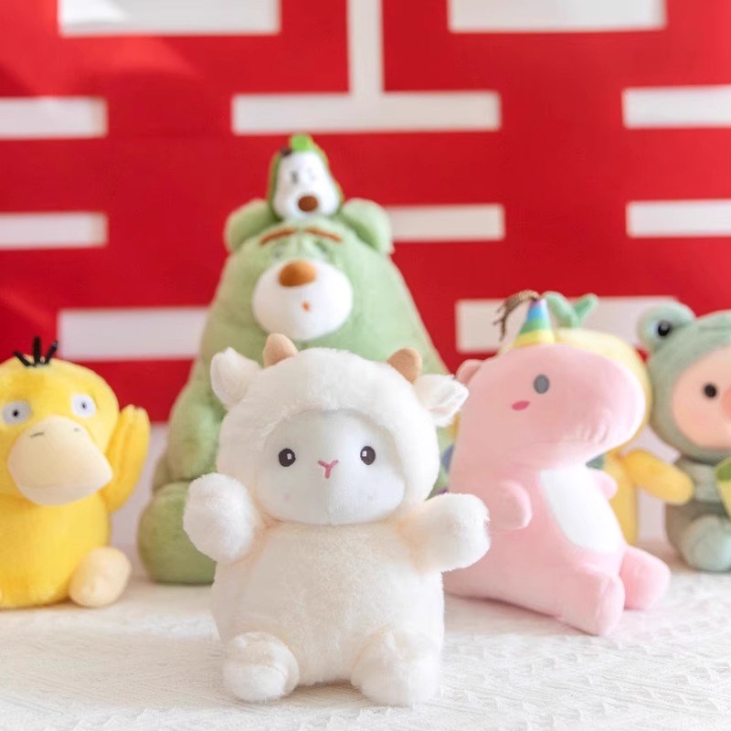 婚庆抛洒娃娃婚礼现场互动小礼品结婚毛绒玩具娃娃机公仔生日玩偶