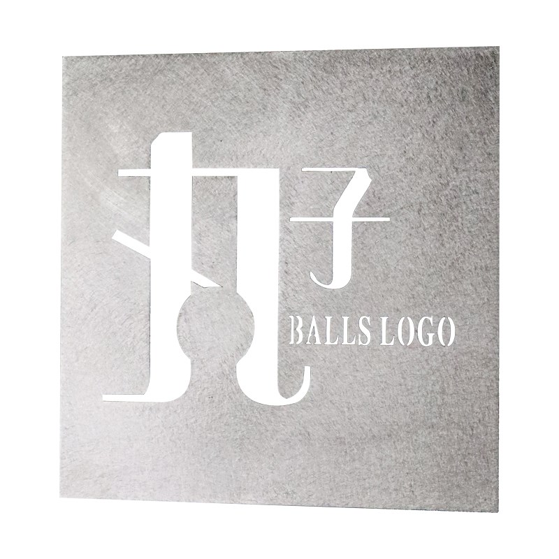公司门牌LOGO招牌订做设计商店会所门头户外镂空定制牌匾金属雕刻