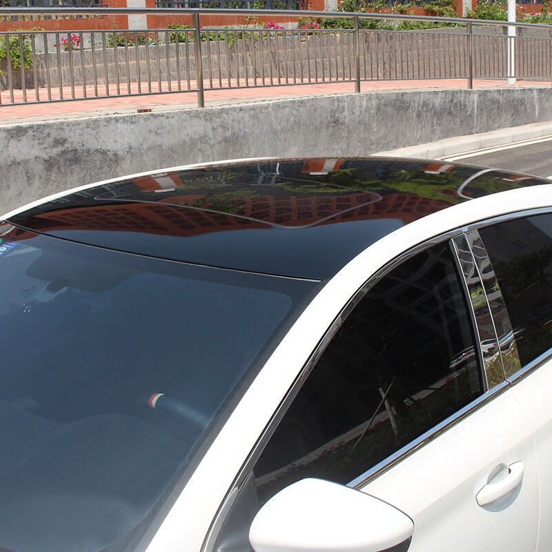 现货速发赛铧睿汽车全景天窗膜白色车改装黑色车顶贴膜外饰保护漆