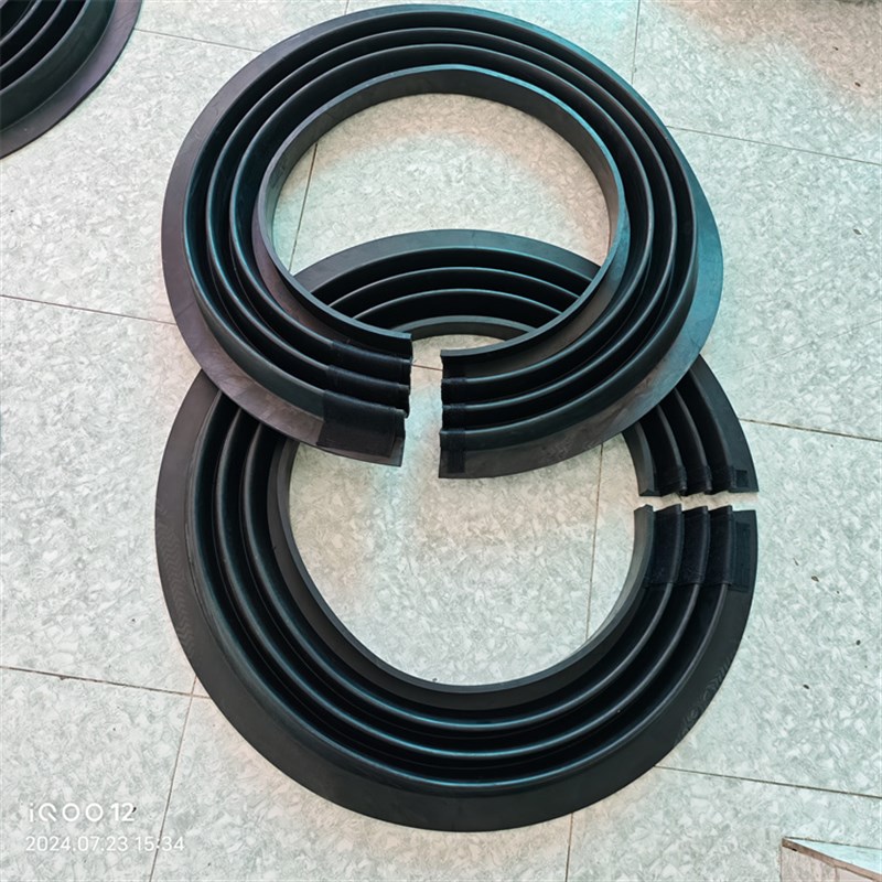 M型高幅筛密封i橡胶圈振动筛软连接密封圈激振器防尘橡胶密封垫圈