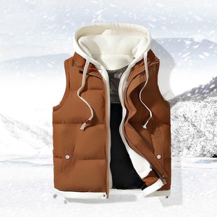 马甲 情侣款 马甲定制LOGO冬季 价格羽绒棉团队工作服印字高品质大码