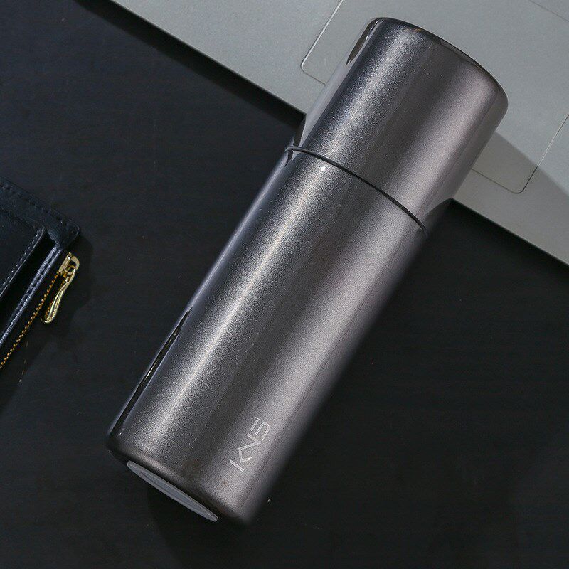 陶瓷内胆保温杯男士商务便携茶水分离泡茶杯水杯刻字养生