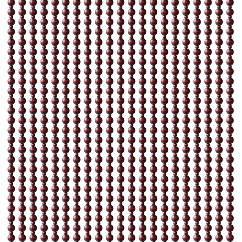 全实木圆珠门帘荷木珠帘玄关隔断 卧室商店办公室软隔断 中国风