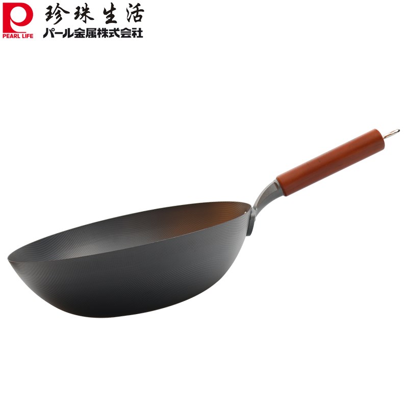 珍珠生活日铁锅轻便涂层易粘锅炒锅