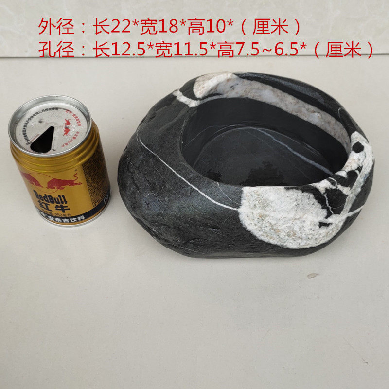 天然石头盆多肉文竹水培土养室内仿古盆,家居饰品,花盆,淘宝优惠券,粉丝福利购,淘宝优惠卷