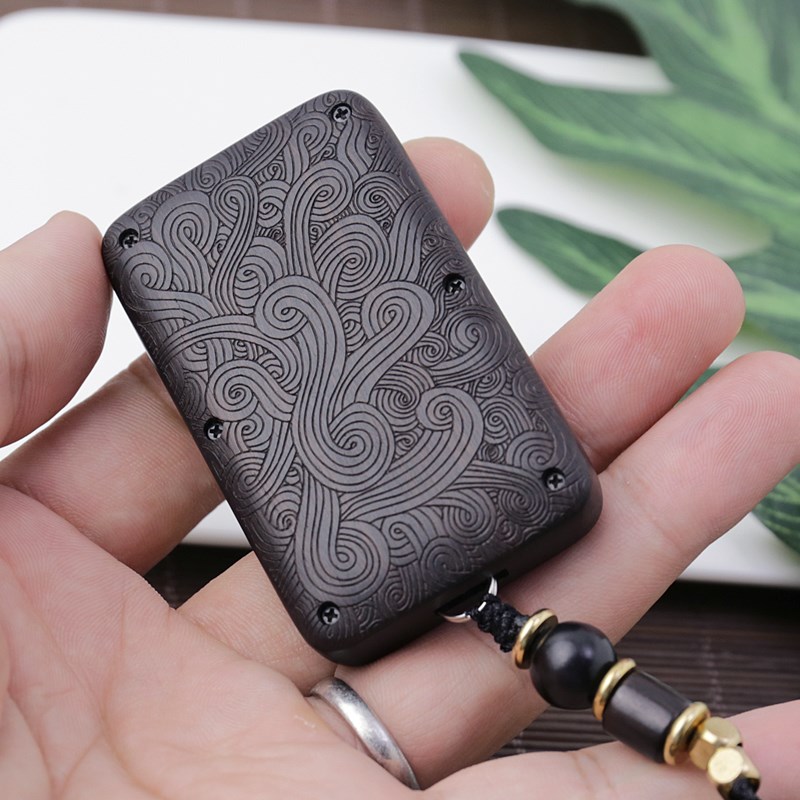 专用于长城 前途k电动超跑 改装黑檀红木头车钥匙壳 非包扣