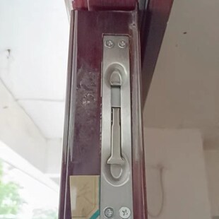 防盗门插销寸暗插 子母对大门上下天地插销适用步阳门