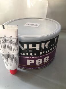 绿色玻璃钢玻璃丝纤维灰原子灰耐温合金灰钣金腻子补土