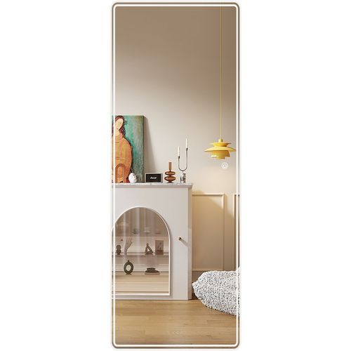 伯仑 in风智能穿衣镜子装饰镜衣帽间试衣镜家用发光全身镜壁挂镜