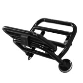 无极尾架改装 后护杠货架靠背前货架书包架尾箱架