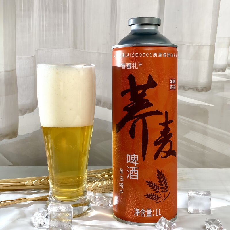 青岛首蕃扎 荞麦啤酒精酿原浆啤啤酒