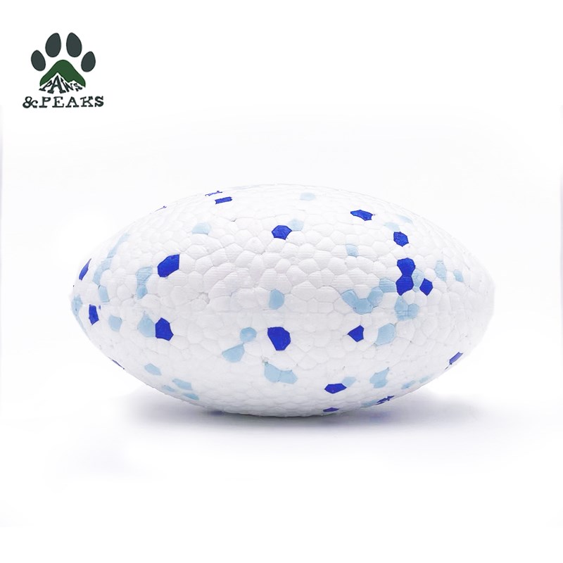 爆米花橄榄球狗狗玩具球耐咬大型犬宠物训练球发泡玩具新品磨牙