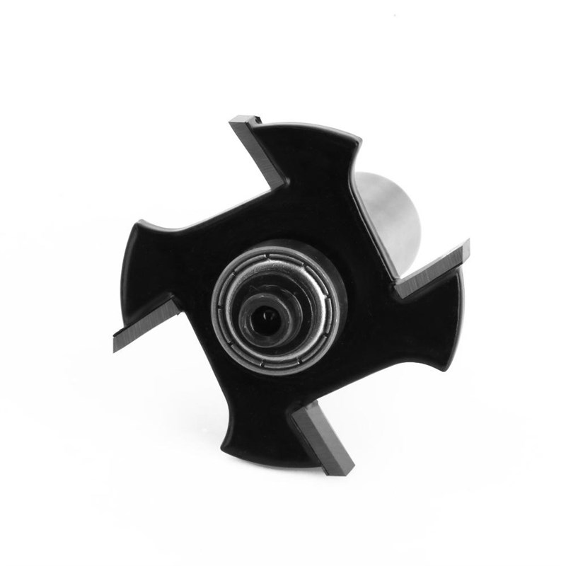 四刃T型刀开槽刀合金刀头槽口刀铝合金拉手门板侧面土字型4齿铣刀